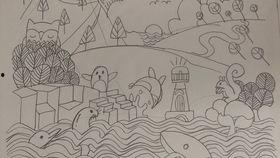 吃瓜娃娃绘画教案,趣味盎然的创意之旅