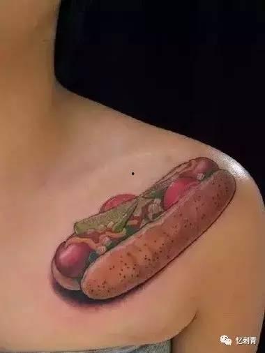 吃瓜烧烤纹身,夏日街头潮流新风尚